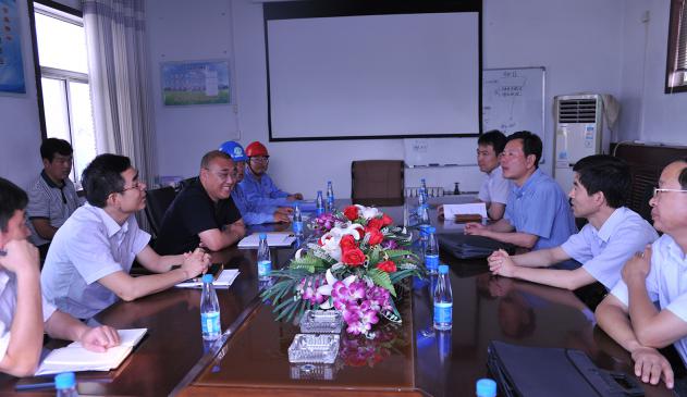 東營市委常委、秘書長李金昆率隊到集團公司視察